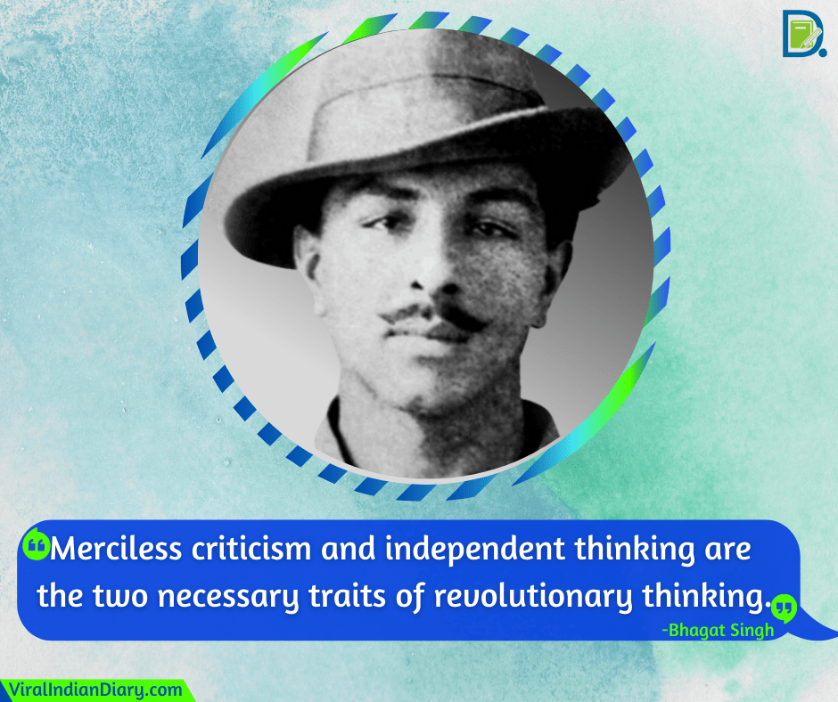 Best Quotes by Bhagat Singh